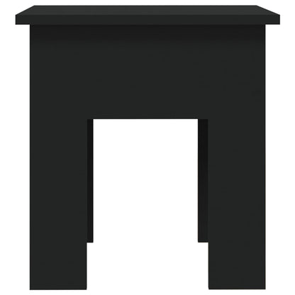 vidaXL Coffee Table Black 40x40x42 cm Engineered Wood