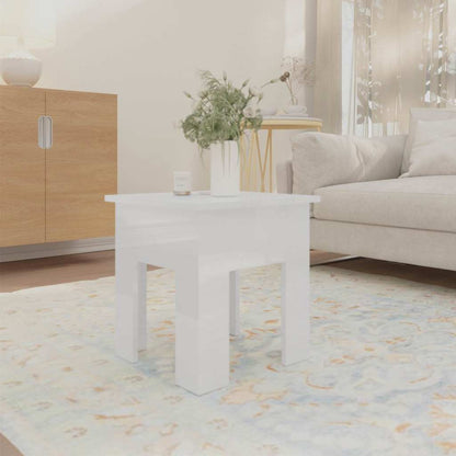 vidaXL Coffee Table | High Gloss White | Engineered Wood | Modern | Coffee Table