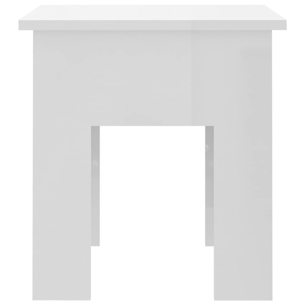 vidaXL Coffee Table | High Gloss White | Engineered Wood | Modern | Coffee Table