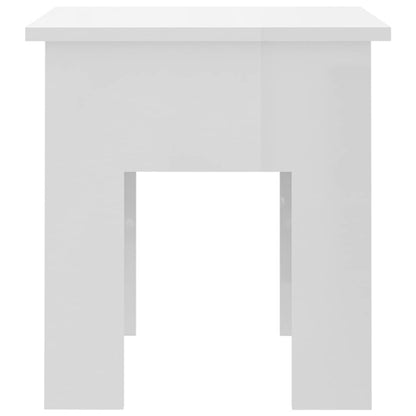 vidaXL Coffee Table | High Gloss White | Engineered Wood | Modern | Coffee Table