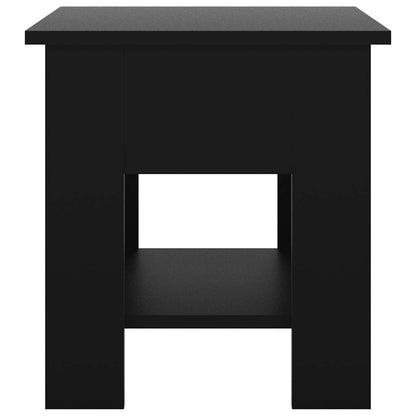 vidaXL Coffee Table Black 40x40x42 cm Engineered Wood