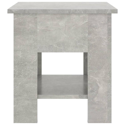 vidaXL Coffee Table Concrete Grey 40x40x42 cm Engineered Wood