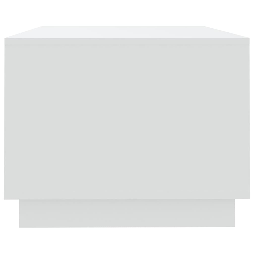 810280 vidaXL Coffee Table White 102x55x43 cm Engineered Wood