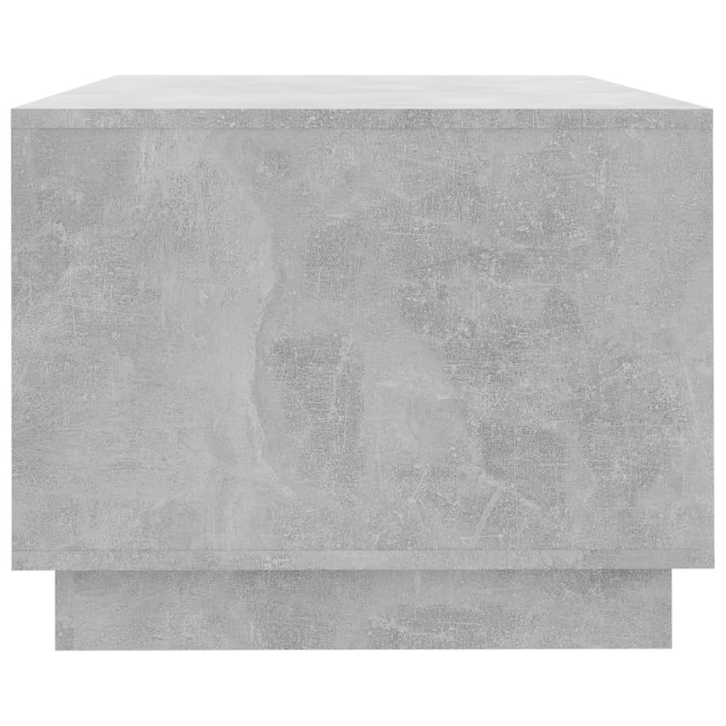 vidaXL Coffee Table Concrete Grey 102x55x43 cm Engineered Wood