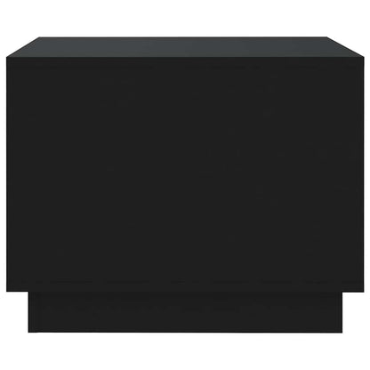 vidaXL Coffee Table Black 55x55x43 cm Engineered Wood