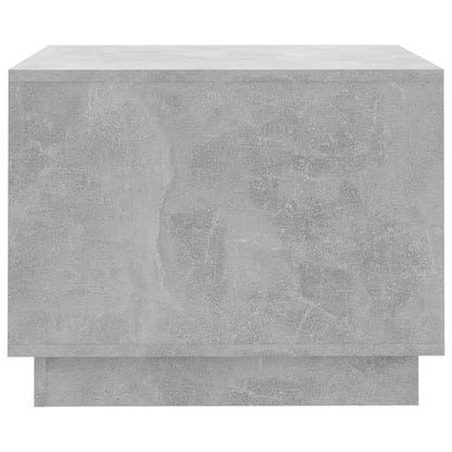 vidaXL Coffee Table Concrete Grey 55x55x43 cm Engineered Wood