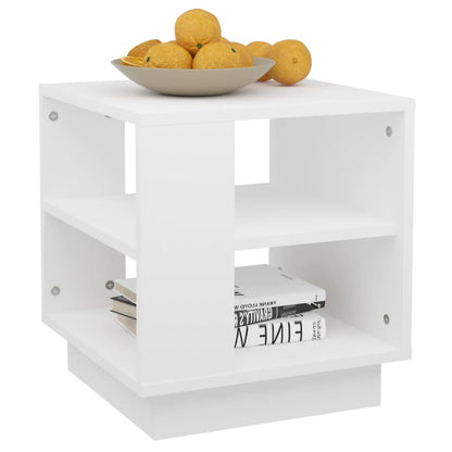 810298 vidaXL Coffee Table White 40x40x43 cm Engineered Wood