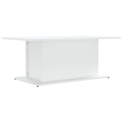 810307 vidaXL Coffee Table White 102x55,5x40 cm Engineered Wood