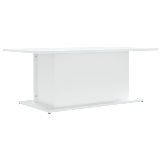 810307 vidaXL Coffee Table White 102x55,5x40 cm Engineered Wood