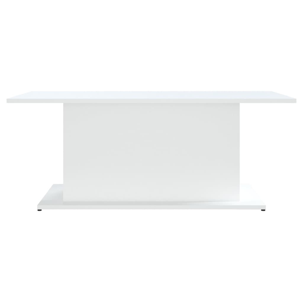 810307 vidaXL Coffee Table White 102x55,5x40 cm Engineered Wood