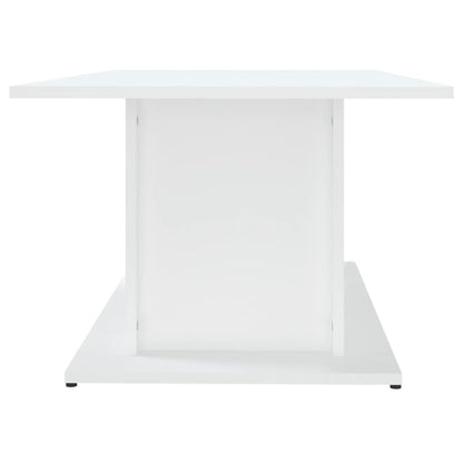 810307 vidaXL Coffee Table White 102x55,5x40 cm Engineered Wood