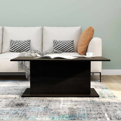 810308 vidaXL Coffee Table Black 102x55,5x40 cm Engineered Wood