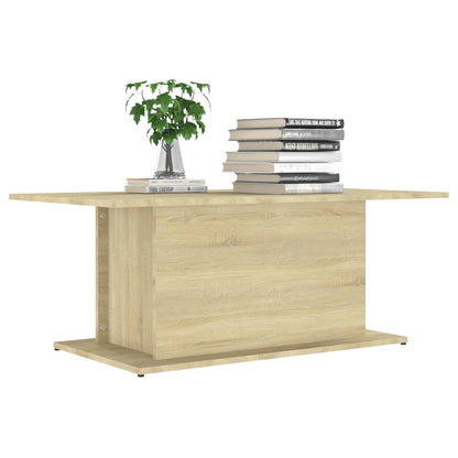 810310 vidaXL Coffee Table Sonoma Oak 102x55,5x40 cm Engineered Wood