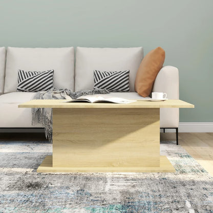 810310 vidaXL Coffee Table Sonoma Oak 102x55,5x40 cm Engineered Wood