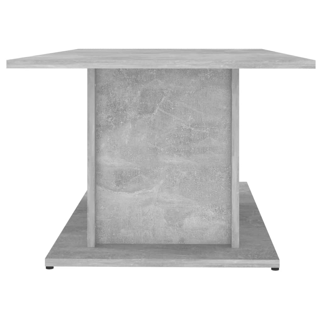 810311 vidaXL Coffee Table Concrete Grey 102x55,5x40 cm Engineered Wood