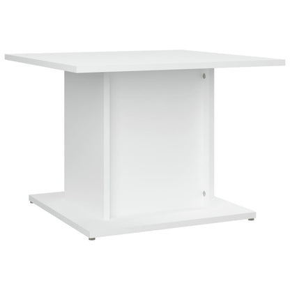 810316 vidaXL Coffee Table White 55,5x55,5x40 cm Engineered Wood