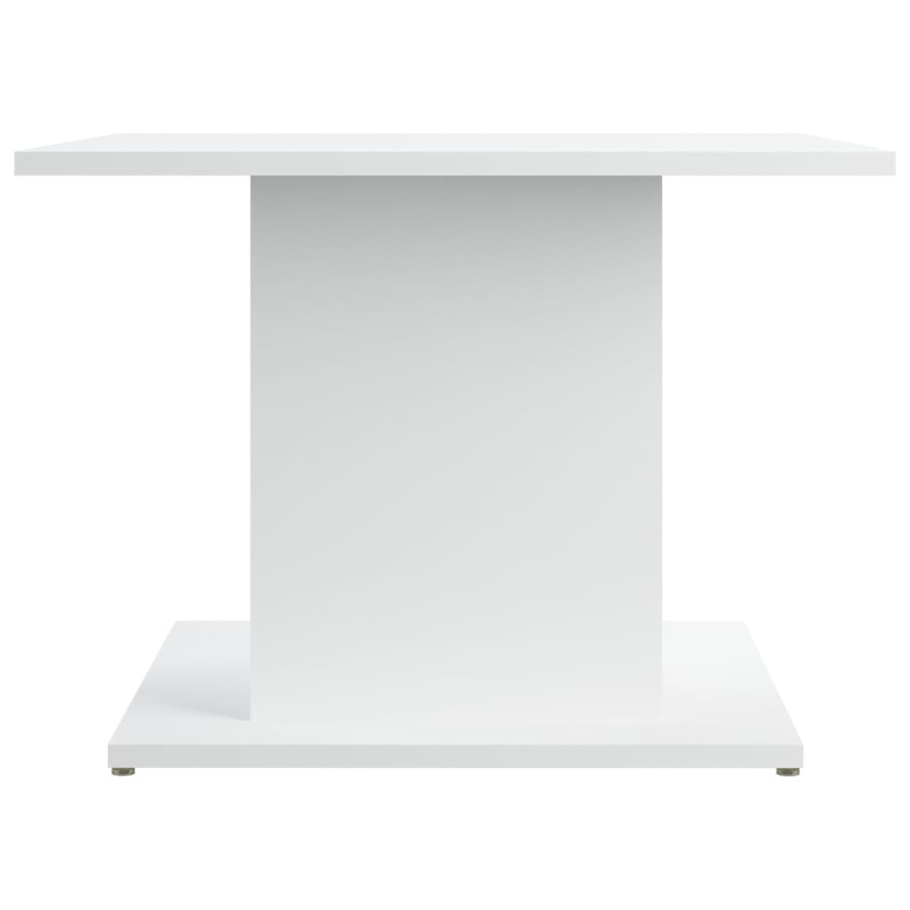 810316 vidaXL Coffee Table White 55,5x55,5x40 cm Engineered Wood