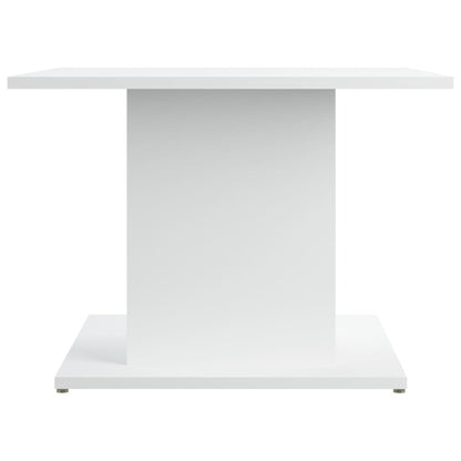 810316 vidaXL Coffee Table White 55,5x55,5x40 cm Engineered Wood