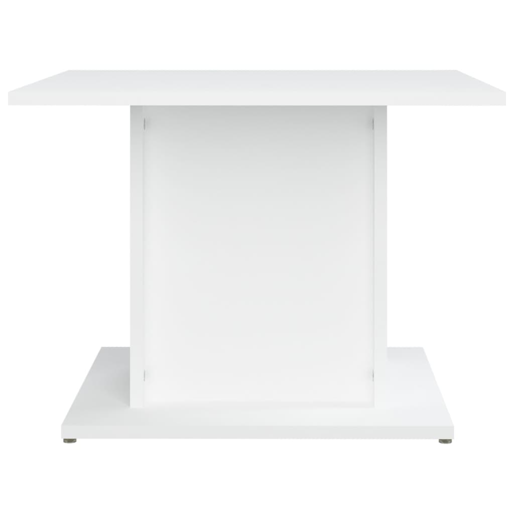 810316 vidaXL Coffee Table White 55,5x55,5x40 cm Engineered Wood