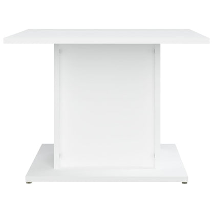 810316 vidaXL Coffee Table White 55,5x55,5x40 cm Engineered Wood
