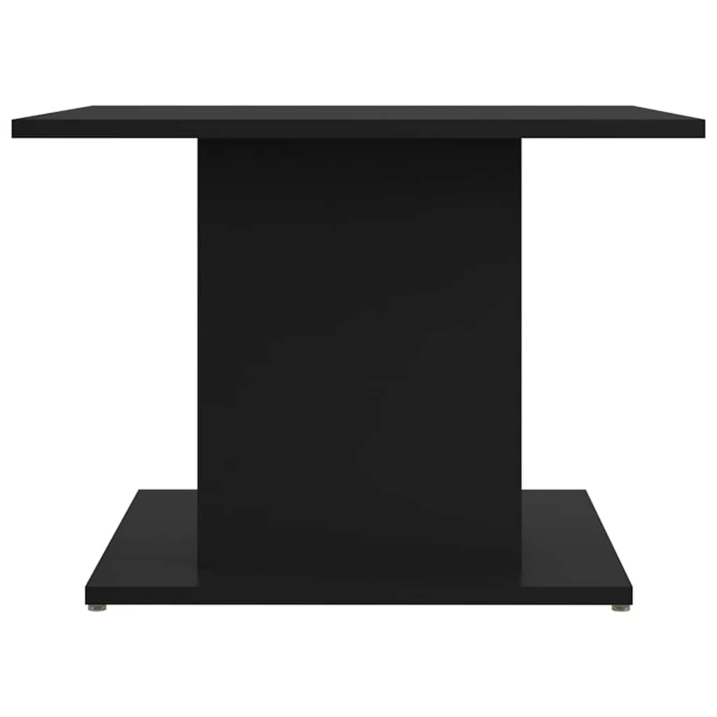 vidaXL Coffee Table Black 55,5x55,5x40 cm Engineered Wood
