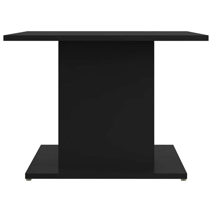 vidaXL Coffee Table Black 55,5x55,5x40 cm Engineered Wood