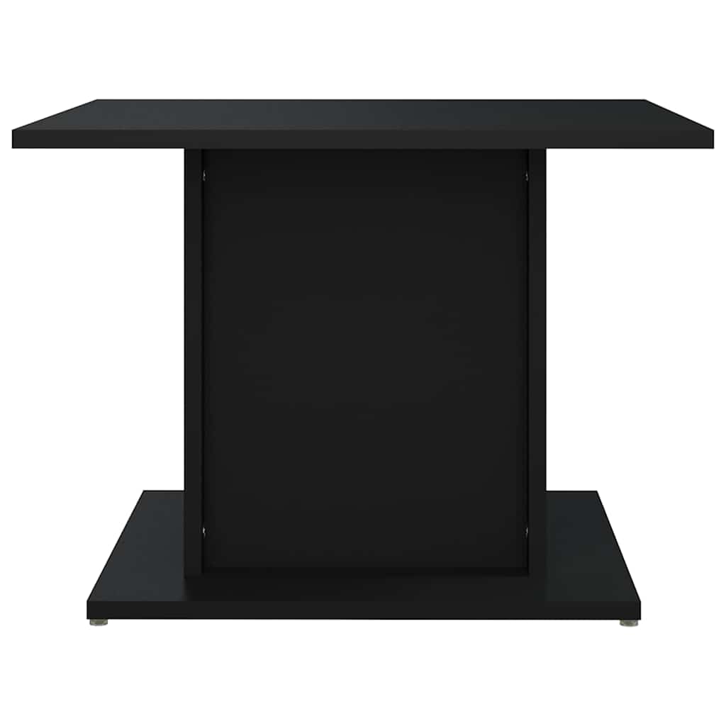 vidaXL Coffee Table Black 55,5x55,5x40 cm Engineered Wood