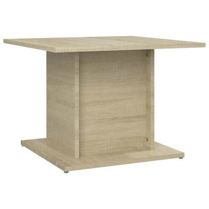 vidaXL Coffee Table Sonoma Oak 55,5x55,5x40 cm Engineered Wood