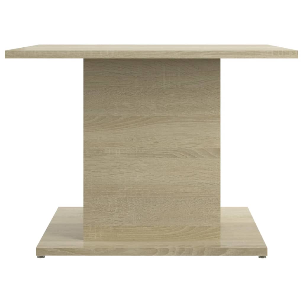 vidaXL Coffee Table Sonoma Oak 55,5x55,5x40 cm Engineered Wood
