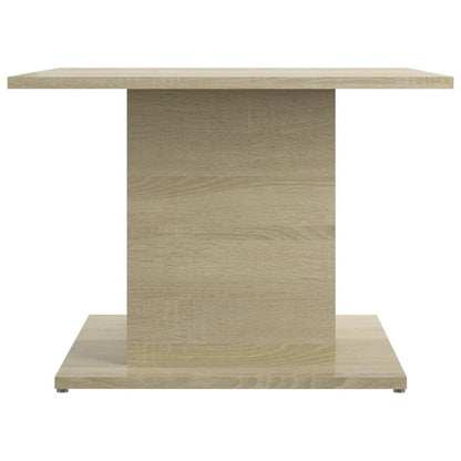 vidaXL Coffee Table Sonoma Oak 55,5x55,5x40 cm Engineered Wood
