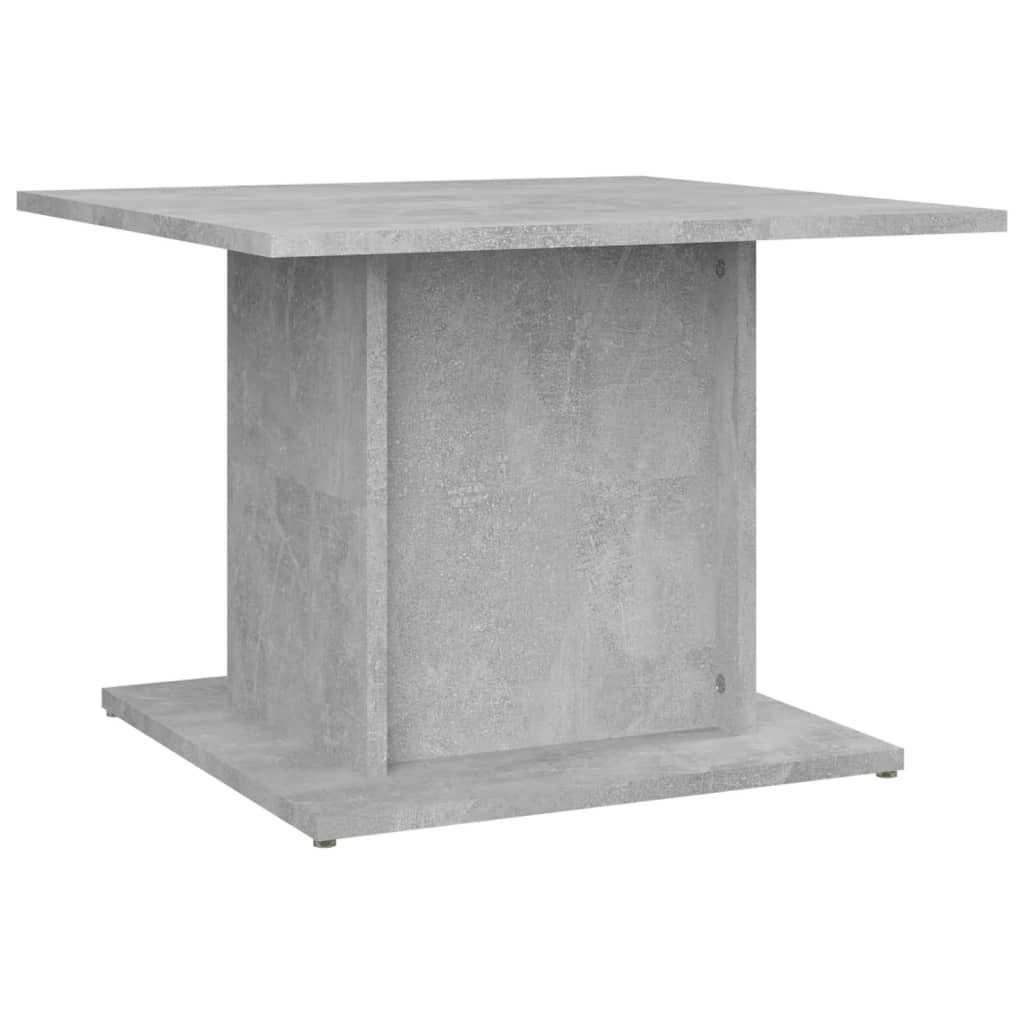 vidaXL Coffee Table Concrete Grey 55,5x55,5x40 cm Engineered Wood