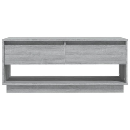 vidaXL TV Cabinet Grey Sonoma 102x41x44 cm Engineered Wood