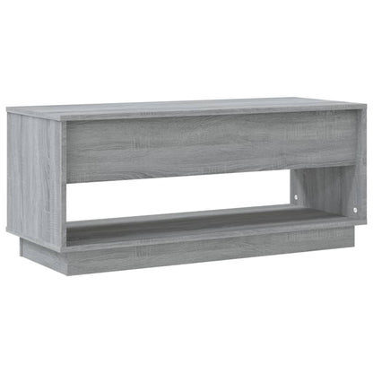 vidaXL TV Cabinet Grey Sonoma 102x41x44 cm Engineered Wood