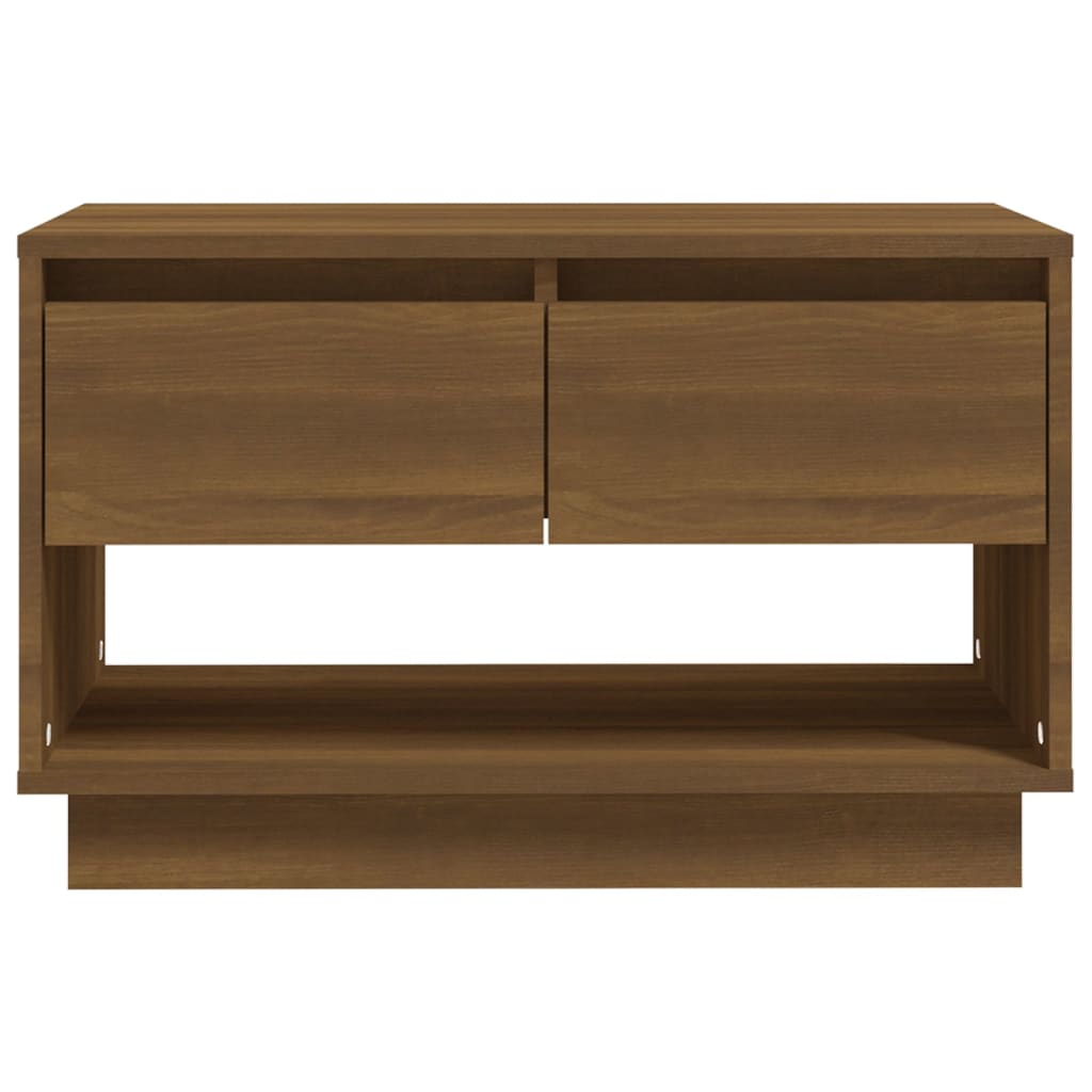 vidaXL TV Cabinet Brown Oak 70x41x44 cm Engineered Wood