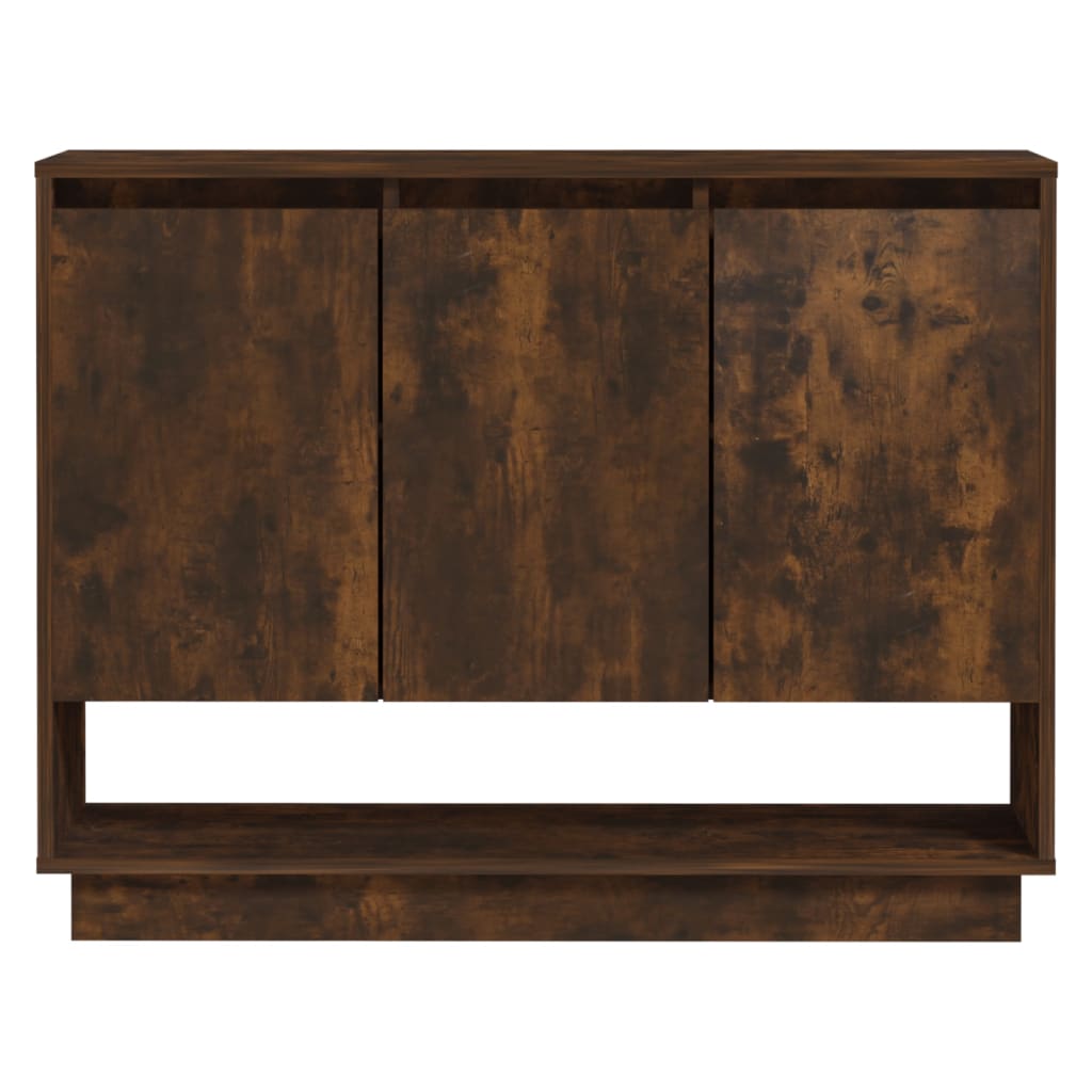 vidaXL Sideboard | Smoked oak | Engineered wood | Medium | Sideboard