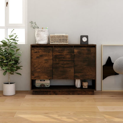 vidaXL Sideboard | Smoked oak | Engineered wood | Medium | Sideboard