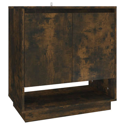 812990 vidaXL Sideboard Smoked Oak 70x41x75 cm Engineered Wood