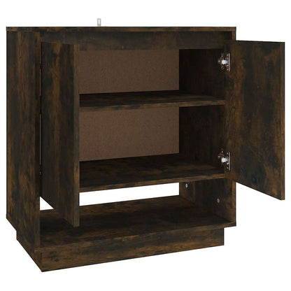 812990 vidaXL Sideboard Smoked Oak 70x41x75 cm Engineered Wood