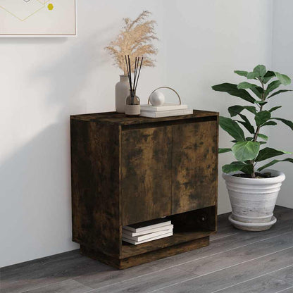812990 vidaXL Sideboard Smoked Oak 70x41x75 cm Engineered Wood