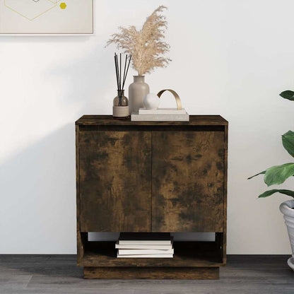 812990 vidaXL Sideboard Smoked Oak 70x41x75 cm Engineered Wood