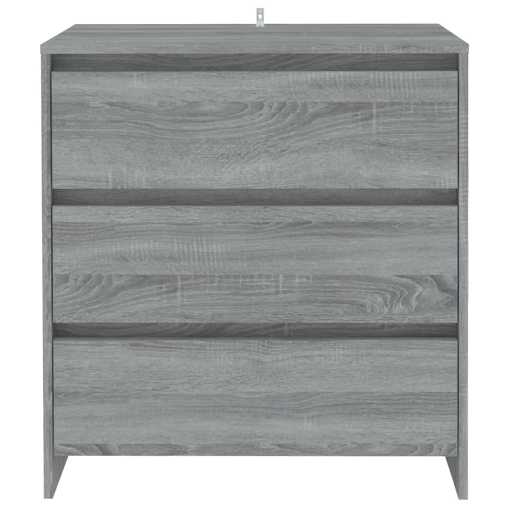 vidaXL Sideboard Grey Sonoma 70x41x75 cm Engineered Wood