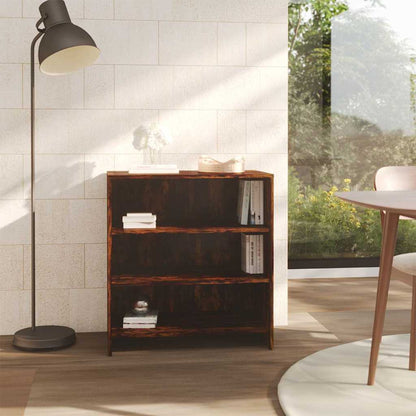 vidaXL Sideboard Smoked Oak 70x40,5x75 cm Engineered Wood