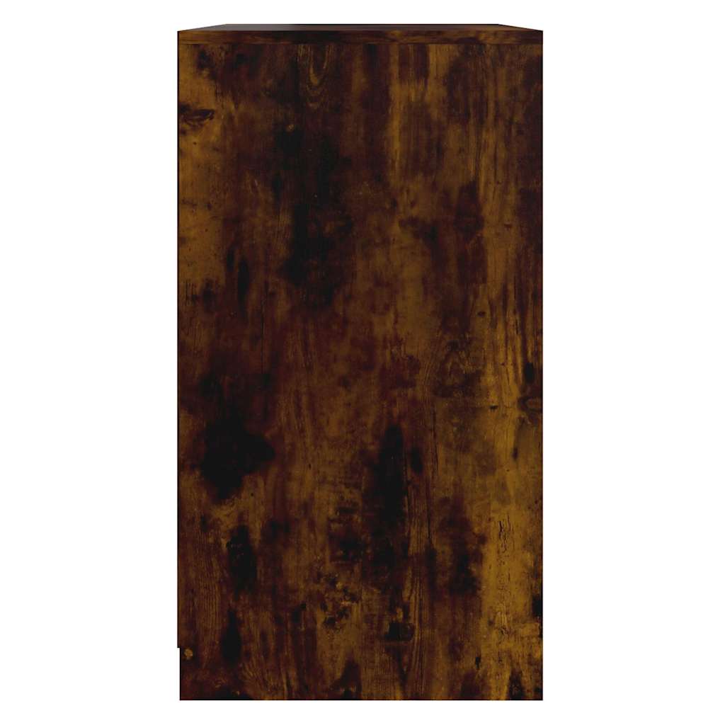 vidaXL Sideboard Smoked Oak 70x40,5x75 cm Engineered Wood