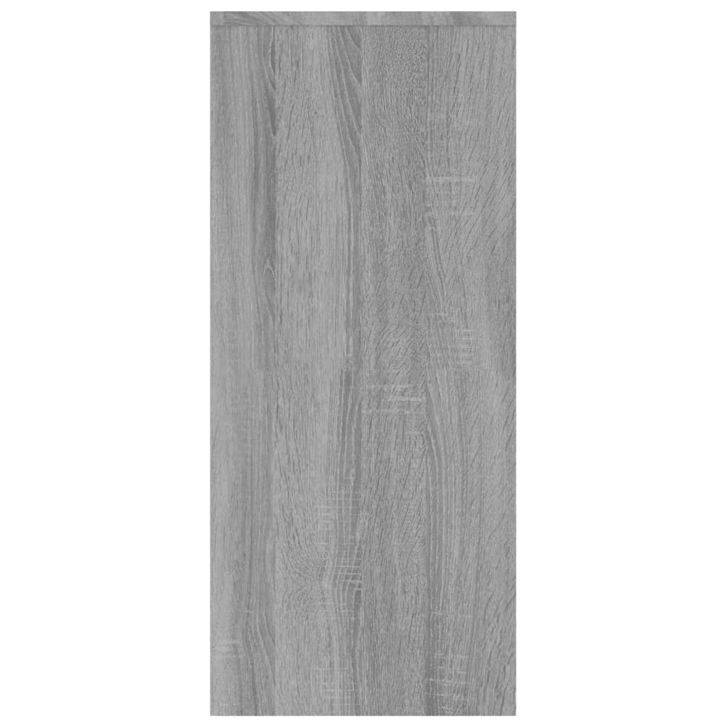 vidaXL Sideboard Grey Sonoma 102x33x75 cm Engineered Wood