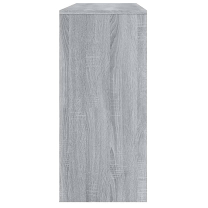 vidaXL Console Table Grey Sonoma 100x35x76.5 cm Engineered Wood