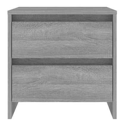 813040 vidaXL Bedside Cabinet Grey Sonoma 45x34,5x44,5 cm Engineered Wood