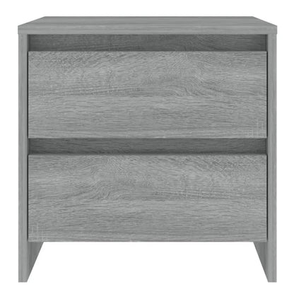 vidaXL Bedside Cabinets 2 pcs Grey Sonoma 45x34.5x44.5 cm Engineered Wood