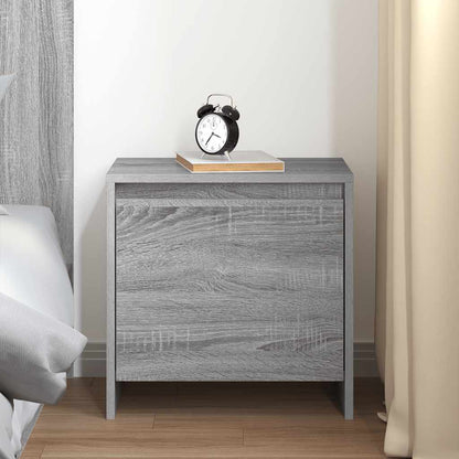 vidaXL Bedside Cabinet Grey Sonoma 45x34x44.5 cm Engineered Wood