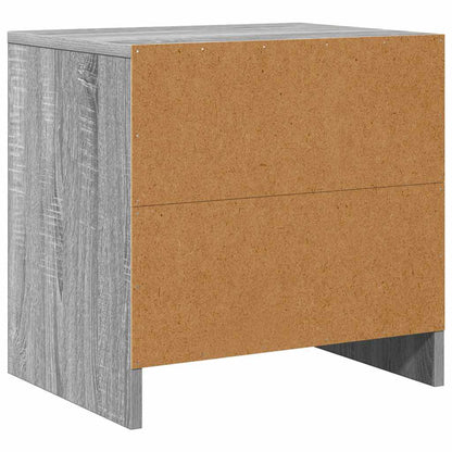 vidaXL Bedside Cabinet Grey Sonoma 45x34x44.5 cm Engineered Wood