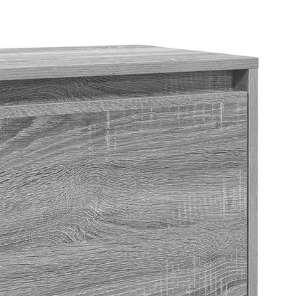 vidaXL Bedside Cabinet Grey Sonoma 45x34x44,5 cm Engineered Wood